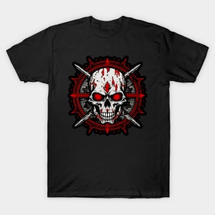 Gothic Grin Skull T-Shirt